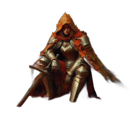 staff, sword, jacket, crown transparent PNG cut-out