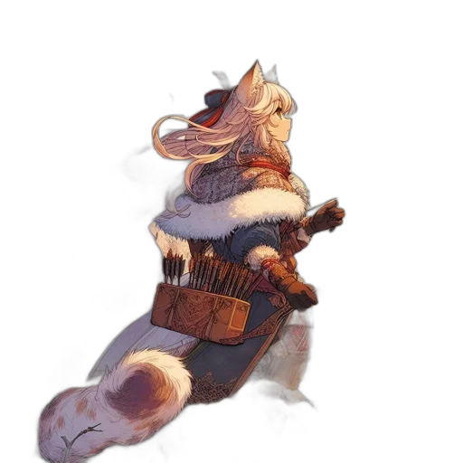 staff, jacket, animal, creature transparent PNG cut-out