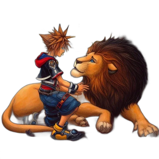 animal, concept art, cartoon, comic book art transparent PNG cut-out