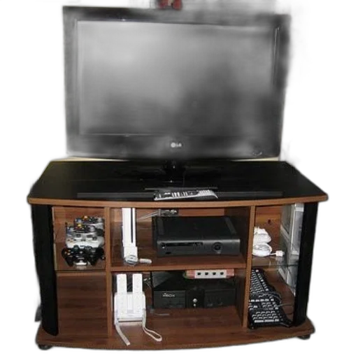 furniture, 3d render, wooden, entertainment transparent PNG cut-out