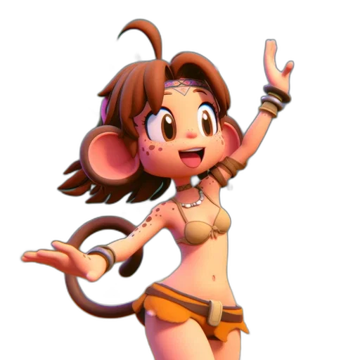 staff, 3d render, concept art, pixel art transparent PNG cut-out