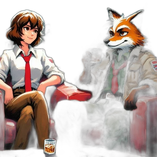 animal, concept art, anime, fantasy art transparent PNG cut-out