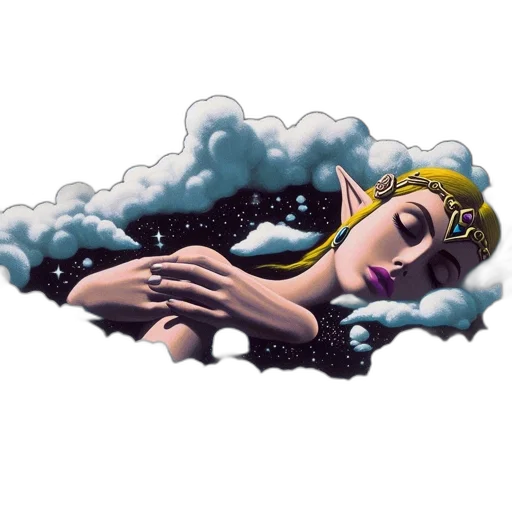 pixel art, fantasy art, vaporwave, concept art transparent PNG cut-out