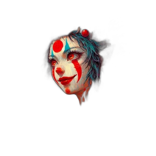 mask, face, creature, weapon transparent PNG cut-out