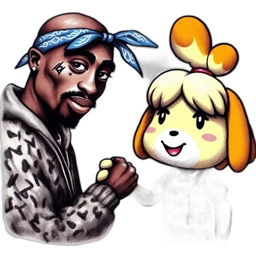 cartoon, pixel art, anime, concept art transparent PNG cut-out