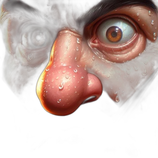 face, mask, creature, animal transparent PNG cut-out