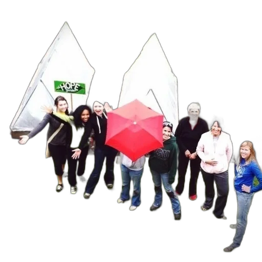 umbrella, staff, mask, jacket transparent PNG cut-out