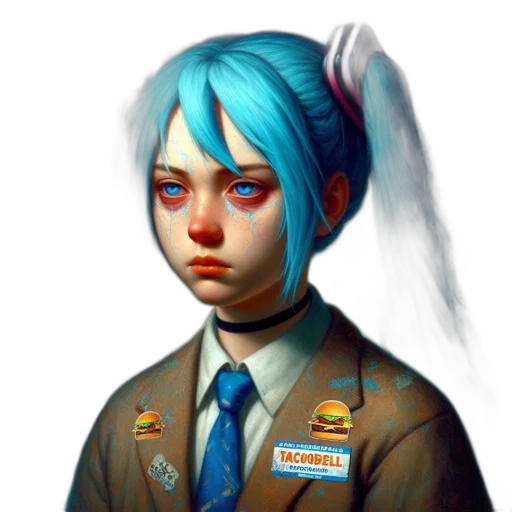 staff, face, robot, jacket transparent PNG cut-out