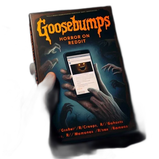 book, goosebumps, series, titled transparent PNG cut-out