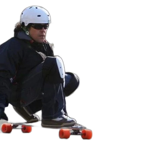 person, wearing, white, helmet transparent PNG cut-out