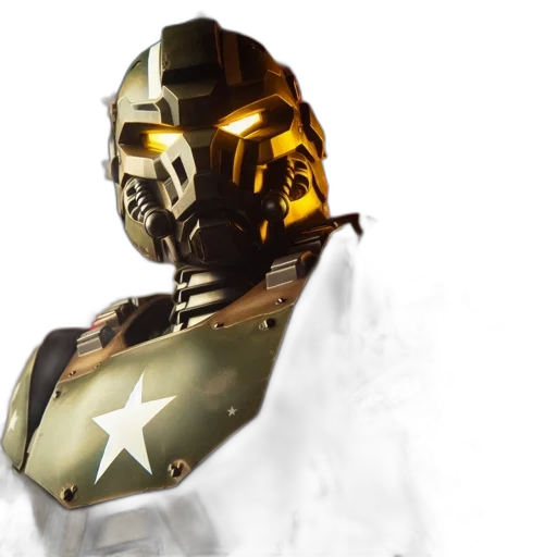 robot, mask, weapon, concept art transparent PNG cut-out