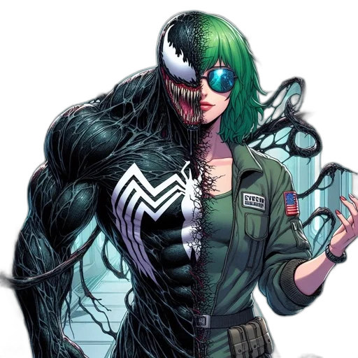 mask, comic book art, concept art, cyberpunk transparent PNG cut-out