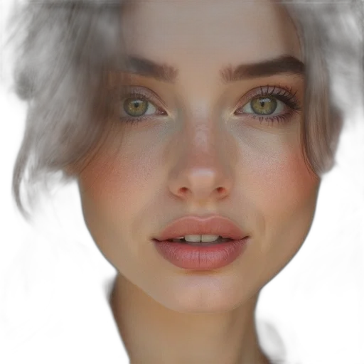 face, robot, hair, jewelry transparent PNG cut-out