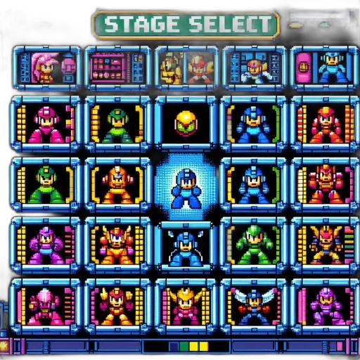 robot, pixel art, concept art, outer space transparent PNG cut-out