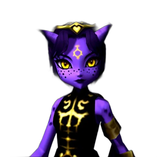 mask, staff, jewelry, pixel art transparent PNG cut-out
