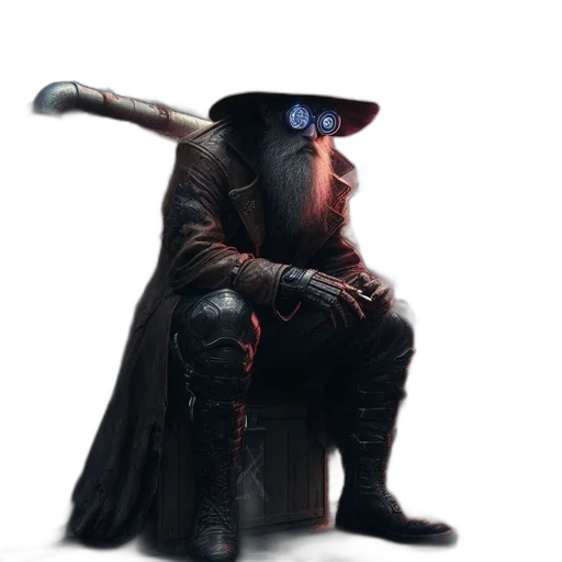 staff, mask, hat, sword transparent PNG cut-out