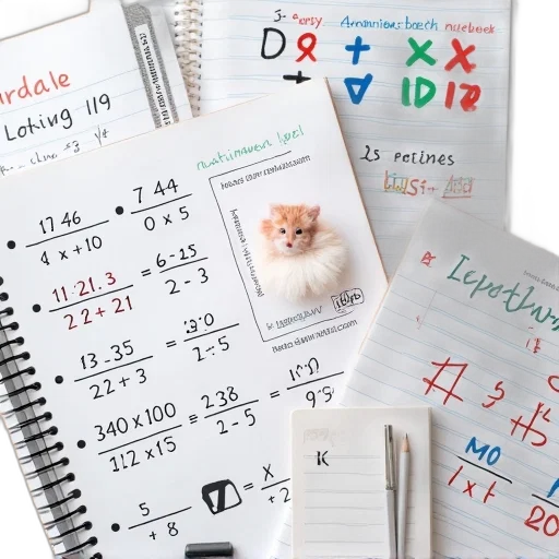 interactive, math, notebook, bundle transparent PNG cut-out