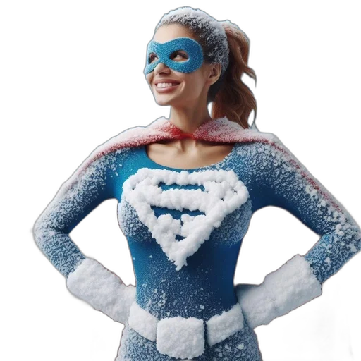 comic book art, 3d render, concept art, woman transparent PNG cut-out