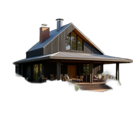 building, furniture, 3d render, photorealistic transparent PNG cut-out