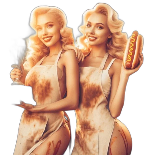 food, dress, concept art, comic book art transparent PNG cut-out