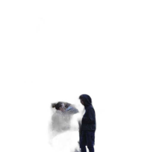 umbrella, creature, jacket, weapon transparent PNG cut-out