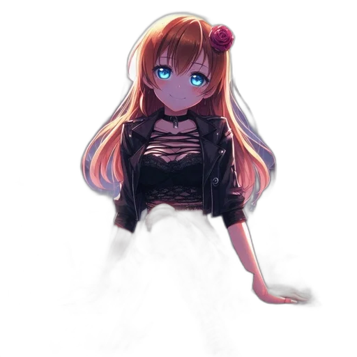 dress, robot, jacket, staff transparent PNG cut-out