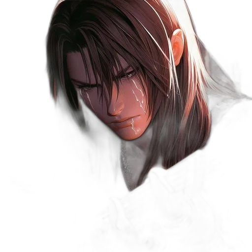 face, mask, hair, creature transparent PNG cut-out