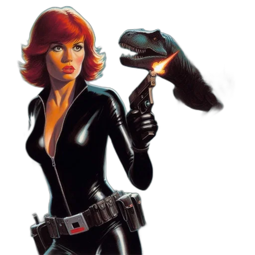 weapon, comic book art, concept art, woman transparent PNG cut-out