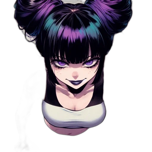 hair, face, mask, crown transparent PNG cut-out
