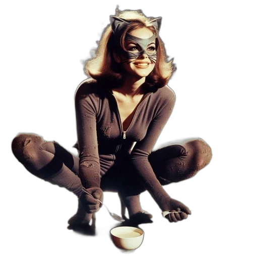 mask, comic book art, concept art, photorealistic transparent PNG cut-out