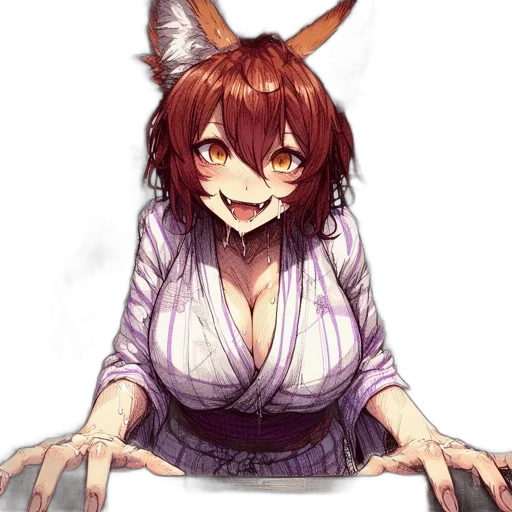 dress, staff, creature, weapon transparent PNG cut-out
