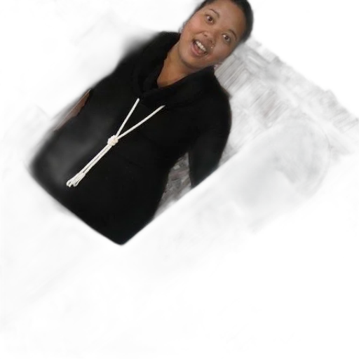 jacket, face, staff, creature transparent PNG cut-out