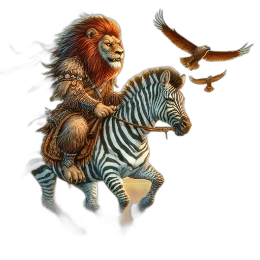animal, fantasy art, concept art, photorealistic transparent PNG cut-out