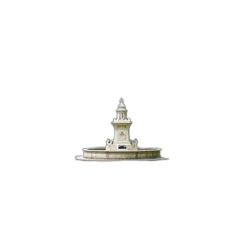 building, staff, hat, jewelry transparent PNG cut-out