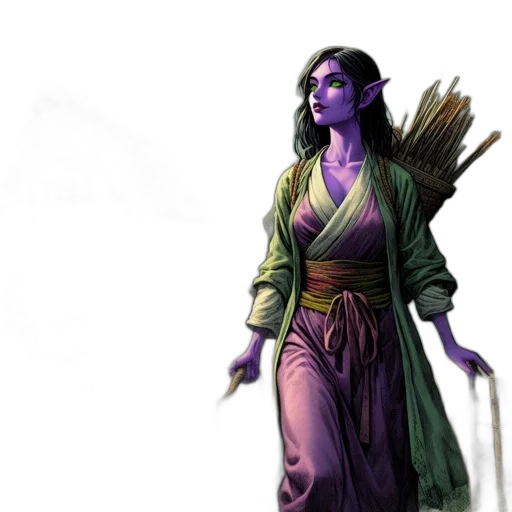staff, fantasy art, concept art, comic book art transparent PNG cut-out