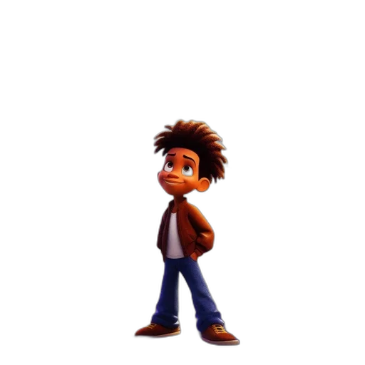 jacket, staff, hair, animal transparent PNG cut-out