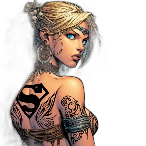 jewelry, comic book art, fantasy art, concept art transparent PNG cut-out