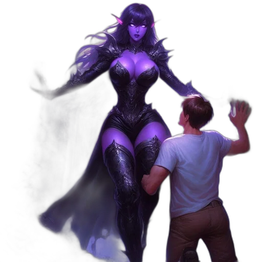 dress, creature, robot, weapon transparent PNG cut-out
