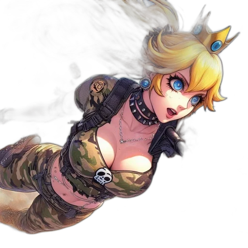 dragon, weapon, dress, staff transparent PNG cut-out