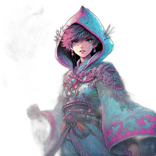 staff, jacket, mask, face transparent PNG cut-out