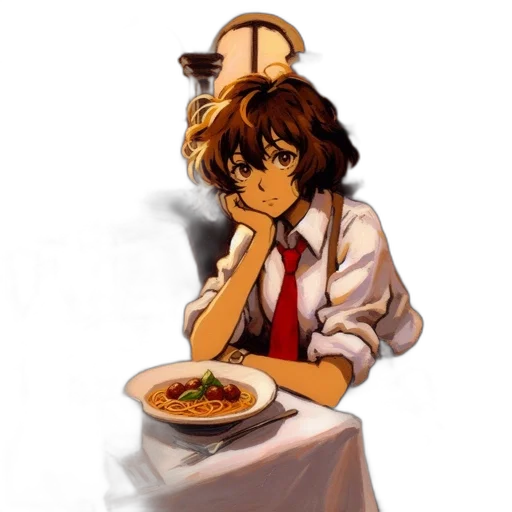 food, staff, hat, robot transparent PNG cut-out