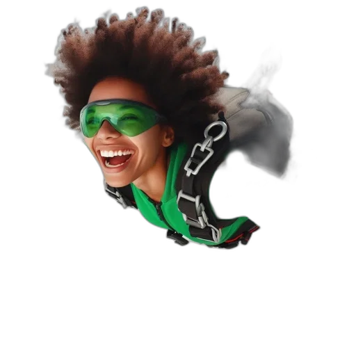 mask, hair, face, creature transparent PNG cut-out