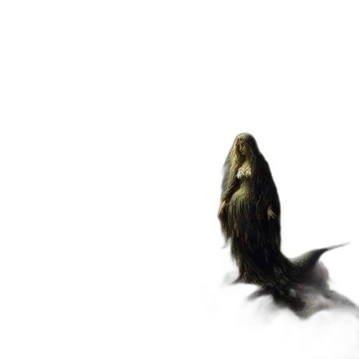 creature, animal, dragon, hair transparent PNG cut-out