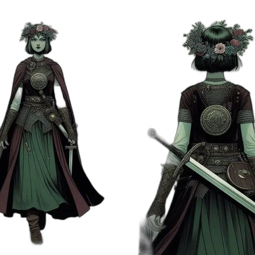 staff, concept art, fantasy art, 3d render transparent PNG cut-out