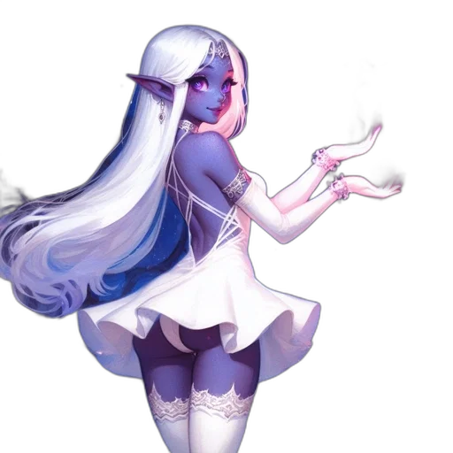 dress, staff, robot, mask transparent PNG cut-out