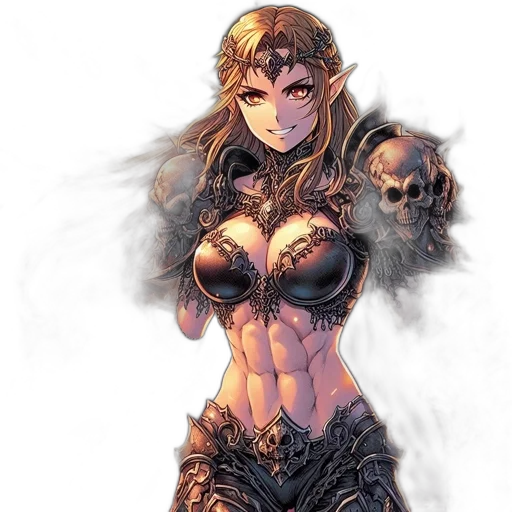 fantasy art, concept art, comic book art, pixel art transparent PNG cut-out