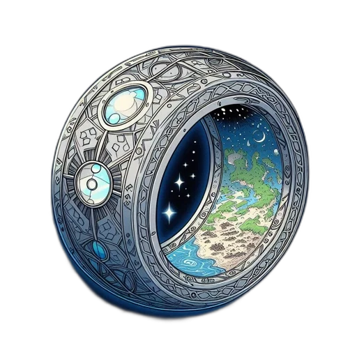jewelry, fantasy art, concept art, 3d render transparent PNG cut-out
