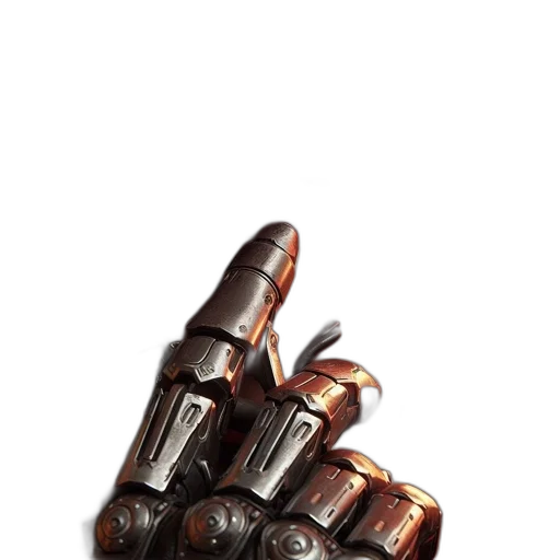 weapon, robot, jewelry, staff transparent PNG cut-out