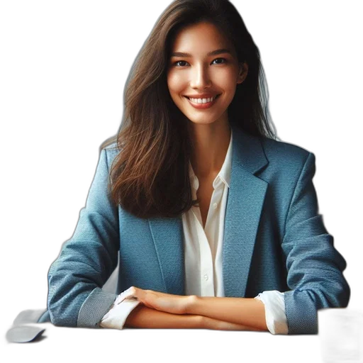 staff, jacket, face, jewelry transparent PNG cut-out