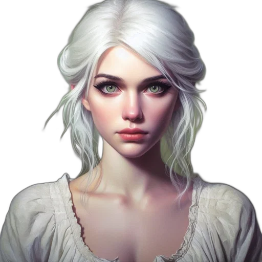 face, staff, dragon, dress transparent PNG cut-out